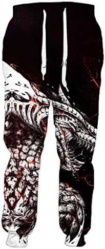 Viking Tattoo 3D print znoj pantalone, muškarci Žene modne ležerne duksere, pantalone Harajuku Hip-Hop Joggers