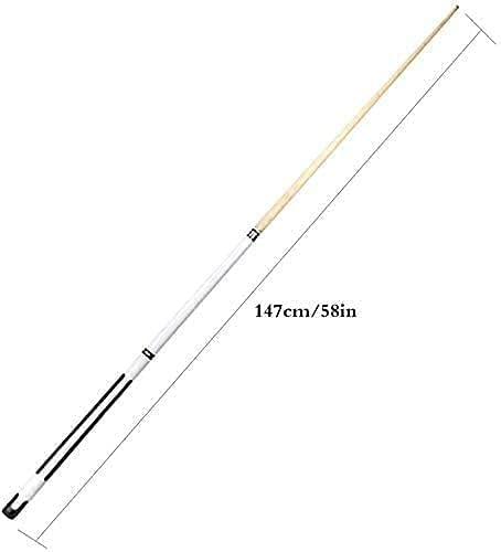 Haieshop Bazen Cue Stick 58 19-20 oz Maple Bazen Cue sa 13 mm Tip 1/2 Zglobnog bazena, Easy Grip, Instant Burst, Neodoljiva, odlična