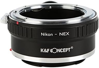 K & F Konceptni adapter za montiranje objektiva kompatibilan je s Nikon AI AI-S F objektivom u sony DSLR kameru kameru