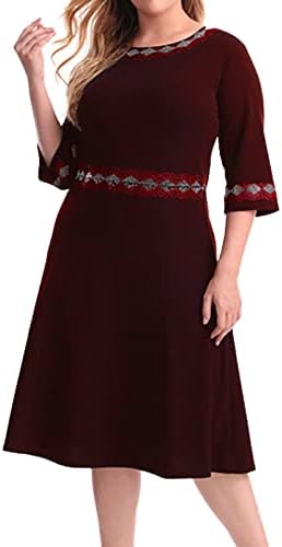 Haljine 1700 za žene žene 2023 Nova dama čipka Cape haljina plus veličine modnog tiska Oneck pola slatkog ležerstva