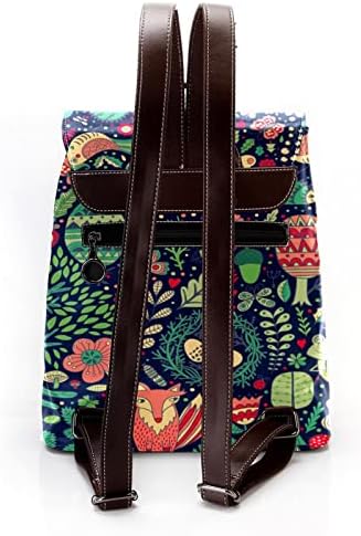 VBFOFBV ruksak za žene Daypack backpad backpack Travel Casual torba, crtani sova Fox cvijet