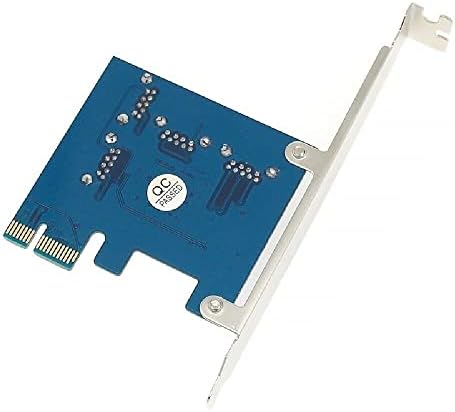 GDGDTDGDG PCI-E to PCI-e adapter 1 Okrenite 4 PCI-Express Slot 1x do 16x USB 3.0 PCIe Converter Specijalnog riser kartice za BTC rudar
