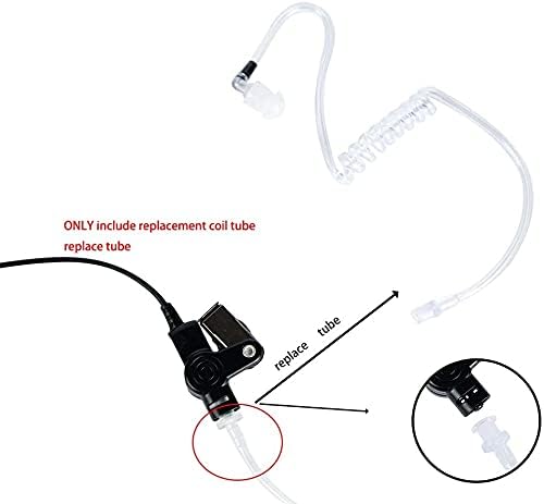 50 pakovanje zamjena gljiva EarTips slušalice sa mekom bijelom silikonskom gumom za akustičnu cijev slušalice & amp; Coil cijev slušalice
