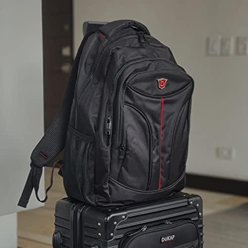 Dukap Cruiser Executive putni ruksak sa 15,6-inčnim laptop torbicom | Udobno nošenje sa ojačanim trakama, prostrane pohrane, otporno