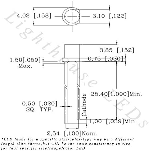 Svjetionici LED 12v 3mm ravni gornji dio unaprijed ožičeni Cool / Clear White LED-Ultra Bright