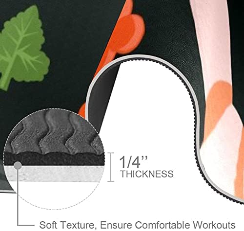 Podloga za škampe Extra Thick Yoga Mat - ekološka neklizajuća Vježba & podloga za fitnes vježba za sve vrste joge, pilatesa i vježbi