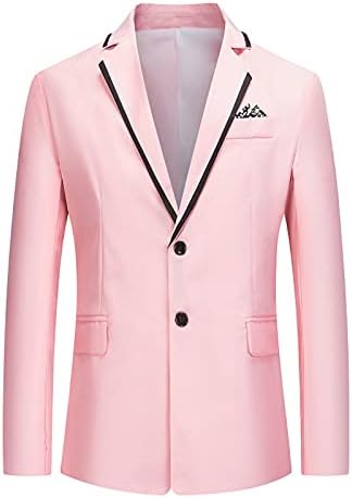 Lapel jesen datuma noćni bluže muškarci visoki dugi rukav gornji odjeća Coktail Super Soft Spandex Slim patchwork