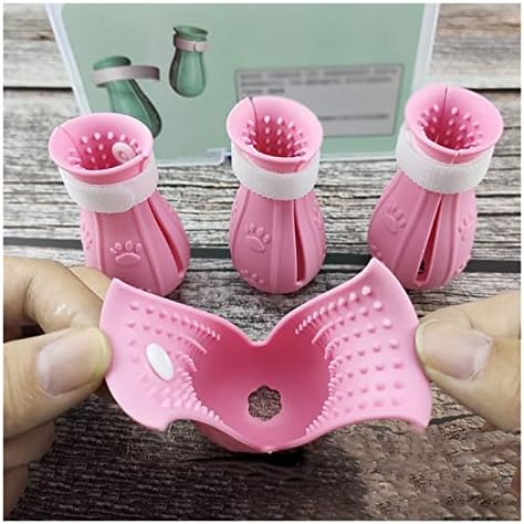 LEPSJGC foot Claw Cover Anti-ogrebotine podesive šape čizme Grooming kupanje brijanje potrepštine za kućne ljubimce