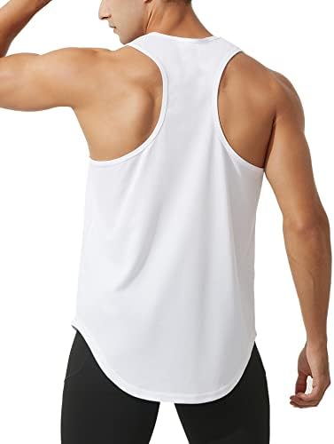 Aixdir muške košulje bez rukava brzo sušenje y-Back Tank Tops teretana mišića majica Bodybuilding Atletski trening T majice
