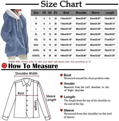COTECRAM zimski kaputi za žene plus veličine casual topla lagana jakna od runa modna kapuljača s džepovima sa džepovima