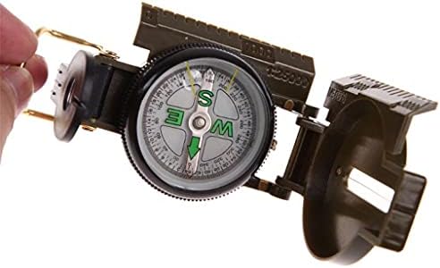 SLNFXC Prijenosni sklopivi objektiv Kompass modni multifunkcijski vanjski objektiv Kompas za kompas za kompas za brod