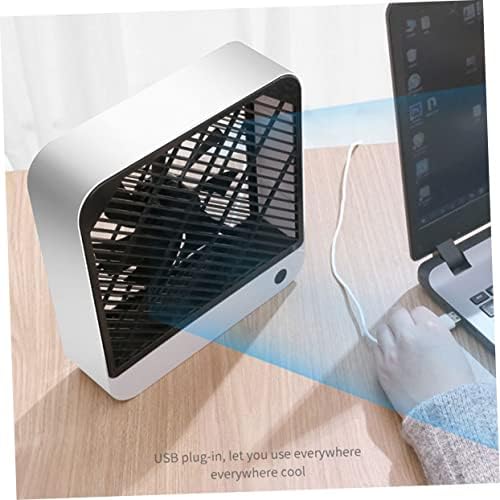 Lifkome 1pc ventilator za uredski prijenosni ventilatori za domaćinstva za domaćinstvo za domaćinstvo Wineless Stol ventilator Desktop