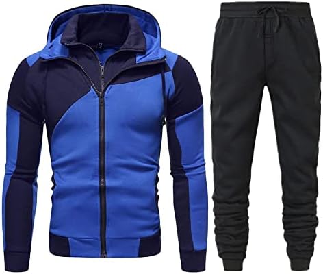 Bmisegm muške jakne za jesen i zimu Set za slobodno šivanje patentnim zatvaračem sportsko odijelo