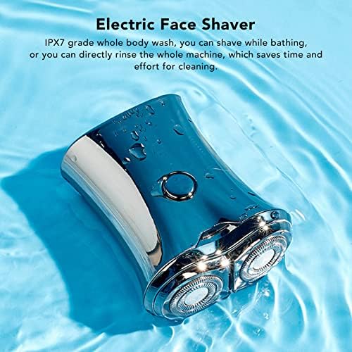 Sigurnosni brijač brijač za brijanje, rotacioni trimeri za kosu za muškarce, prenosivi električni trimer za bradu za kontrolu dugmeta