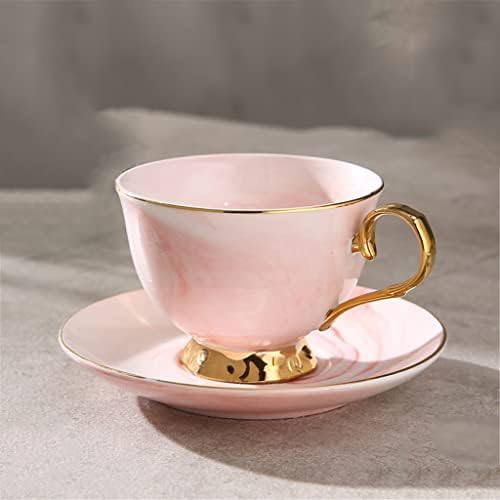 Zhuhw Nordic Mramorna keramička kafa i tanjur Postavljanje britanskog popodnevnog čaja crni čaj čaja Par čaša i tanjurica Putni kupac
