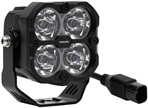 Philips 3 LED pod kocka / Spot svjetlo sa 3480 sirovih lumena | LED svjetla za ATV, UTV, 4x4, svjetla za automobile, kamione | 1 kom / UD5001CX1