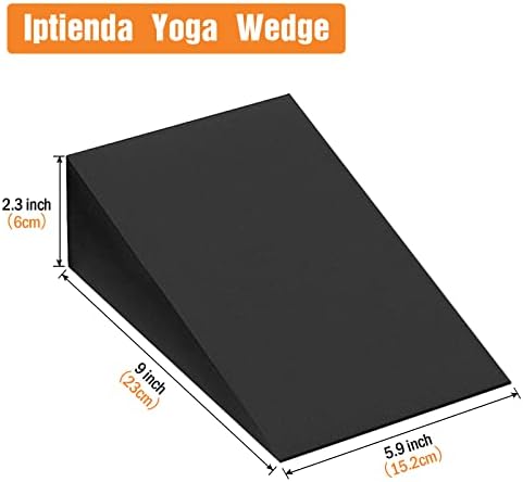 Annisport Yoga pjenasti klinovi, 2 paketa kosih ploča za rastezanje teleta čučanj klinasti blok fizikalne terapije klinovi klin za