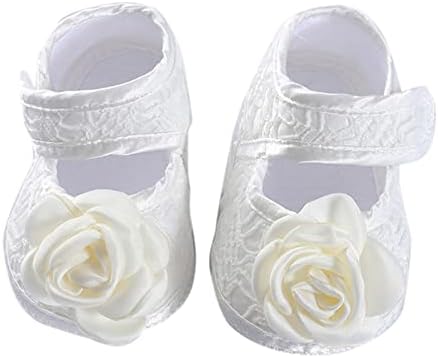 Slatke naljutelje za bebe Prvi koraci Luk Podrška Sportske cipele Ugodno neplamne mekane klizanje Bijele čipke slatke cipele za crtane