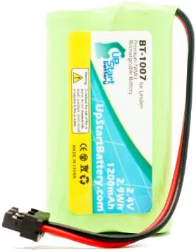 Zamena za uniden DECT1480-5 bateriju - kompatibilan sa Unidenom BT-1007 baterijom bežične telefonske baterije
