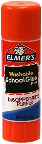 Elmer's Nestaje ljubičaste ljepilo za ljepilo u školi, pere, 22 grama, 3 brojanja