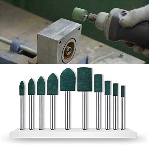 Gumeni poliranje Burrs Bits Bullet cilindar oblik montiran tačka poliranje bitovi gumeni točak Bit, električna bušilica, oprema za