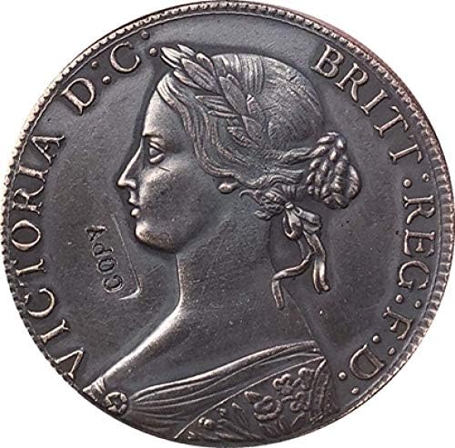 UK 1862 1 Penny Coin Copy 31mm poklopci za kopiranje