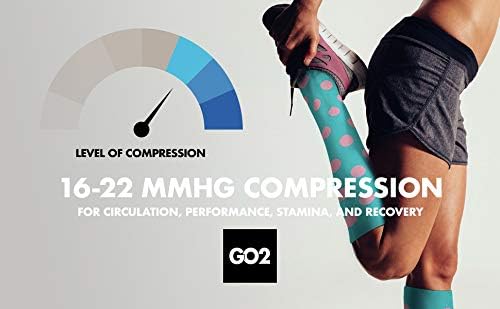 GO2 Snaga kompresije za muškarce Ženska sestra trkači | Srednje kompresijske čarape ...