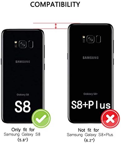 Samsung Galaxy S8 Case, Samsung Galaxy S8 Wallet Case Cover, Magnetic Stand Flip zaštitni poklopac koža Flip Cover torbicu stil sa