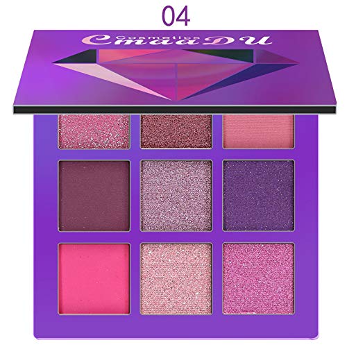 9colors kozmetičke Puderske palete za sjenilo Makeup prirodni mat Set 20ml olovka za oči za Waterline