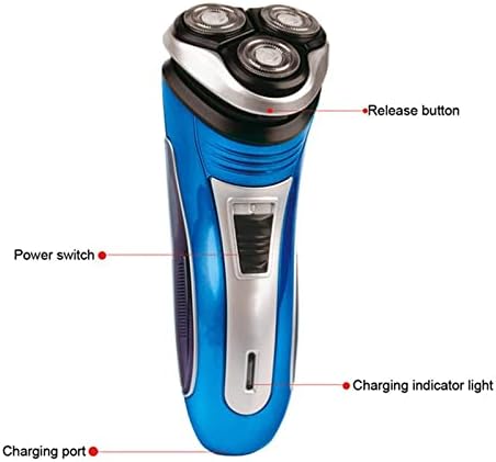 Clippers za kosu za muškarce, punjiva električna trimer brade 3D trostruke plutajuće glave brijanje britvice Shaver Care Muška mašina