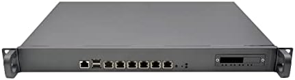 1U Firewall Appliance 10GbE, VPN, Network Rackmount, Intel Core i7 9700, HUNSN RZ05, 6 x Intel 2.5 GbE I226-V, 2 x SFP+ JL82599ES