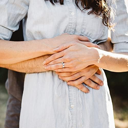 Ženski prstenovi jednostavni prsten od titanijumskog čelika ženski prsten crtani slatki prsten za nakit