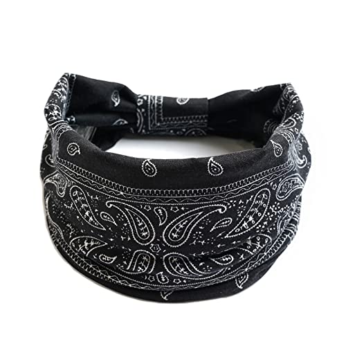 Headwear Wrap Print Hair Accessories Girls Bandana Elastična Traka Za Glavu Žene Head Fitnes Kosa Traka Za Glavu Punk Traka Za Glavu