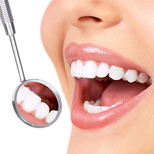 Zhome Dugo od nehrđajućeg čelika za zubnu ogledalo Usta za provjeru produžetka trepavica oralno higijensko sredstvo