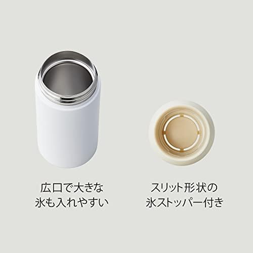 Dolce Duo SB-1695 boca s ručkom, boca šalice, 11,8 fl oz, vakuum izolirana, toplotna i hladnoća zadržavanje, boca od nehrđajućeg čelika,