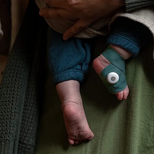 Owlet Dream Sock-Smart Baby Monitor View otkucaji srca i prosječni kiseonik O2 kao indikatori kvaliteta sna. Buđenje, kretanje i stanje