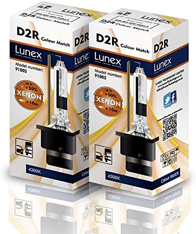 LUNEX D2R XENON 35W 85V P32d - 3 HID sijalice za automobile 4300k duobox