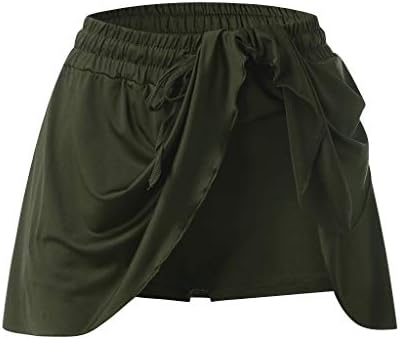HonpraD kratke hlače za žene traper Plus Size dvoslojne sportske hlače za vježbanje fitnes tajice visokog struka ženske hlače za jogu