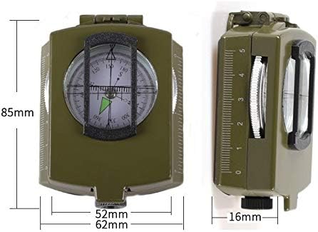 YFDM sklopivi kompas, prijenosni alati za navigaciju na otvorenom, za kampovanje, planinarenje i druge aktivnosti na otvorenom izdržljive