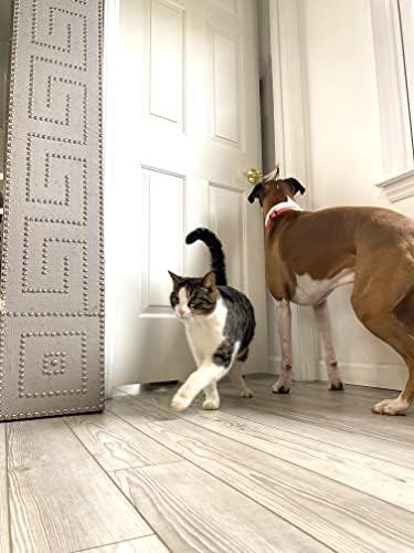 FlexLatch originalna Bijela alternativa za mačja vrata sa dvostrukim paketom, Flex Latch Strap hajde da mačke uđemo i čuva pse od