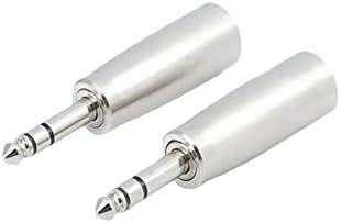 YEGAFE 4 Pack-3-pinski XLR muški na 1/4 6.35 mm Stereo kablovski mikrofon Mic TRS Adapter