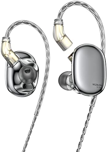 BLON MAX U EAR monitoru, 10 mm lagane dijafragme, dvostruke dinamičke vozačke slušalice sa legurom Cink HiFi u ušima za slušalice