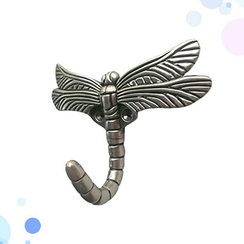 Alipis Dragonfly Cour kuka za životinje Kuke za kaput kaput ručnike Kuke za kapute Ključevi za retro željeza Art