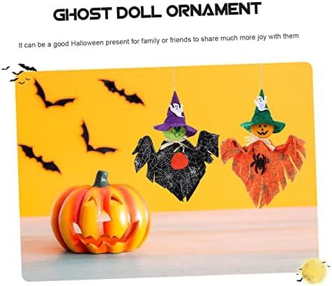 VOSAREA 3kom lutka privjesak vanjski viseći dekor Halloween dekoracija za zabavu tkanina viseći Ornament vanjski Ornament Halloween