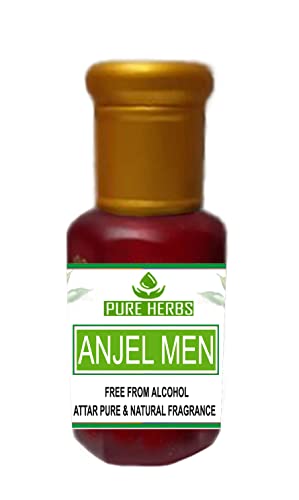 Pure bilje PURE ANJEL-MEN ATTAR bez alkohola za Unisex, pogodan za prilike, stranke & svakodnevno koristi 50ml