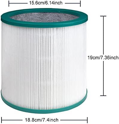 Gogtintik HEPA zamjena filtera za Dyson Tower Purifier Pure Cool Link TP01, BP01, TP02, TP03