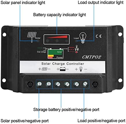 Energetski kontroleri, nadograđeni solarni kontroler punjenja, 30a 12/24V prijenosni kontroler punjenja koji se koristi u RV-ima,