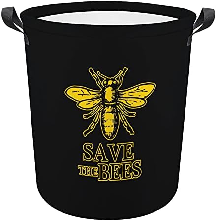 Save the Bees Oxford platnena korpa za veš sa ručkama korpa za odlaganje za organizatore igračaka dječija soba rasadnik korpa kupatilo