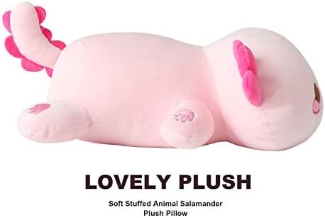 Onsoyours slatki Axolotl plišani, mekani plišani jastuk Salamander od plišanih životinja, Kawaii plišana igračka za djecu