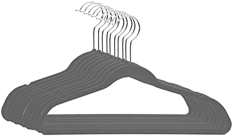Pojednostavite 10 pakovanja, siva dečja vešalica od 10 PK